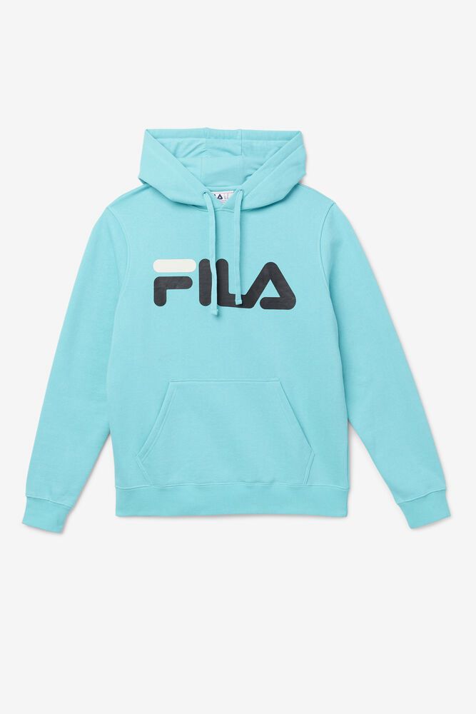 Fila Hoodie Panske Flori Modre - XNZYG6589